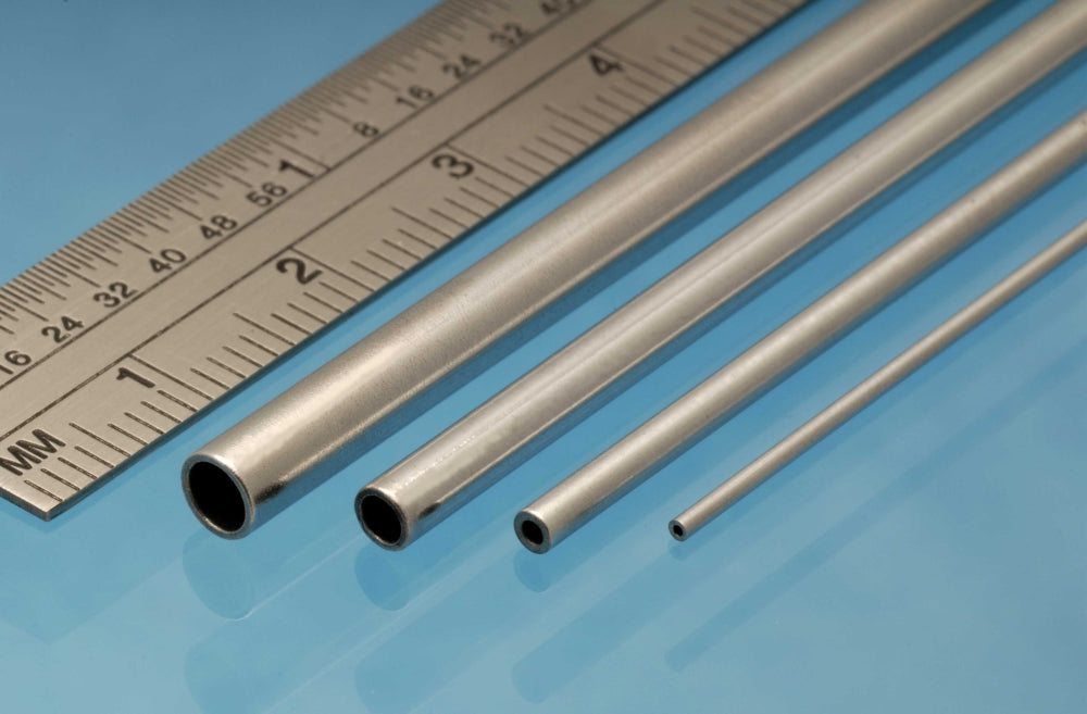 Albion Alloys AT1M Aluminum Tube 1x0.25mm (4 Pack)